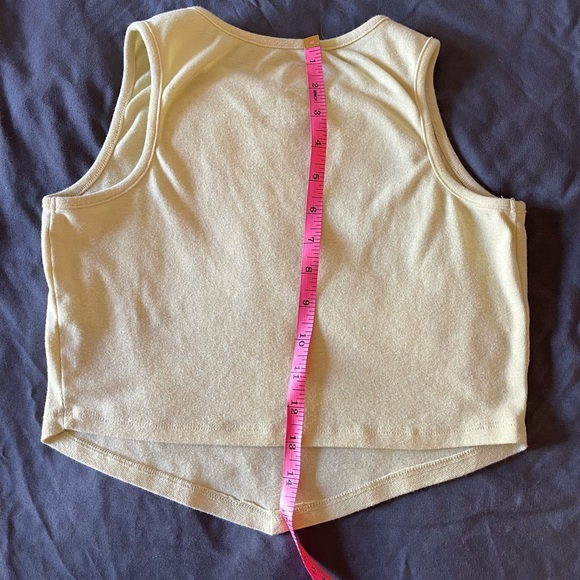 MTV Music Television Crop Tank Top | Sunset Beach Logo | Size M | RN 117508 - Picture 4 of 6